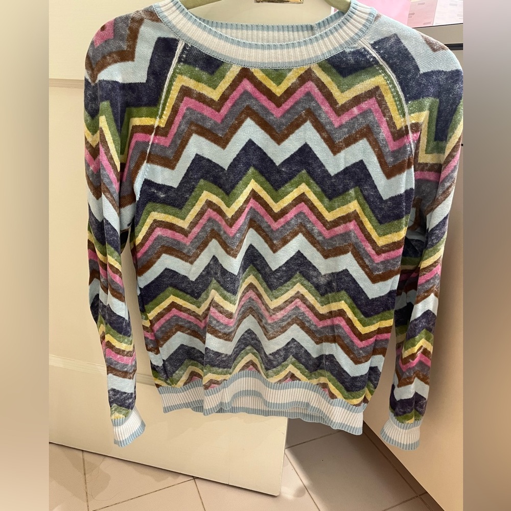 Minnie Rose Cotton Sweater